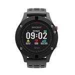 Ficha técnica e caractérísticas do produto Relógio Smartwatch F5 Gps Monitor Cardíaco Cinza