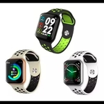Ficha técnica e caractérísticas do produto Relogio original unissex smartwatch f8 branco preto promocao