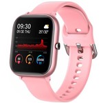 Relógio Smartwatch Feminino Touch Screen Bluetooth Smart Bracelet SE Rosa