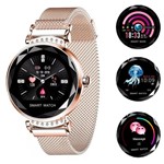 Relógio Smartwatch Feminino Touch Screen Fashionable - Azul