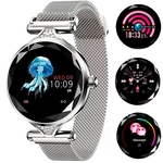 Ficha técnica e caractérísticas do produto Relógio Smartwatch Feminino Touch Screen Fashionable Style Prata