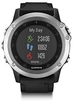 Ficha técnica e caractérísticas do produto Relógio Smartwatch Garmin Fenix 3 Heart Rate HR Modelo B0749XRBKN (Prata)