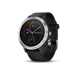 Ficha técnica e caractérísticas do produto Relógio Smartwatch Garmin Vivoactive 3 Preto com Inox