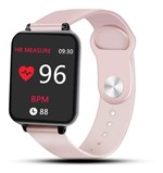 Ficha técnica e caractérísticas do produto Relógio Smartwatch Hero Band B57 Feminino Ios Android - Rosa - Smart Bracelet