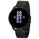 Ficha técnica e caractérísticas do produto Relógio Smartwatch Ifist Ref: 17009413f Pr Redondo Mesh Black