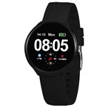 Ficha técnica e caractérísticas do produto Relógio Smartwatch Ifist Ref: 17011419m Pr Redondo Black