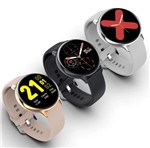 Relógio Smartwatch Inteligente S20 Bracelet Pressão Arterial Corrida Batimentos Frequência Cardíaca Android IOS - Import