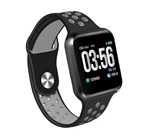 Ficha técnica e caractérísticas do produto Relógio Smartwatch Inteligente Sport Preto com Cinza F8 - Outras