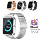 Ficha técnica e caractérísticas do produto Relógio SmartWatch Inteligente Z60 Pulseira Bluetooth, Facebook Whatsapp Metal Prateado