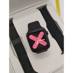 Ficha técnica e caractérísticas do produto Relógio Smartwatch IWO 12 Preto 44mm com 3 Pulseiras Inclusas (Nylon+Aço Milanese+Silicone)