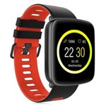 Ficha técnica e caractérísticas do produto Relógio Smartwatch KingWear GV68- Preto com Vermelho
