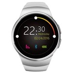 Ficha técnica e caractérísticas do produto Relógio Smartwatch KingWear KW18 1.Com Pedometro Monitor de Sedentarismo e Bluetooth 4.0