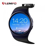 Ficha técnica e caractérísticas do produto Relógio Smartwatch LEMFO KW18 LCD 1,3 Pol. Preto