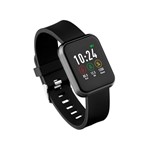 Ficha técnica e caractérísticas do produto Relógio Smartwatch Londres Átrio ES265 Esportivo Full Touch Preto