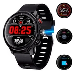 Ficha técnica e caractérísticas do produto Relógio Smartwatch Masculino Touch Screen Bluetooth Smart Wear L5 Preto