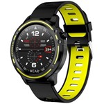 Ficha técnica e caractérísticas do produto Relógio Smartwatch Masculino Touch Screen Bluetooth Smart Wear L8 VERDE - Imp