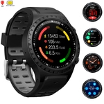 Ficha técnica e caractérísticas do produto Relógio Smartwatch Masculino Touch Screen GPS/Bluetooth Lemfo M1 Preto