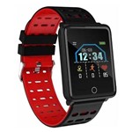 Ficha técnica e caractérísticas do produto Relógio Smartwatch Midi Md-f21 Bluetooth - Vermelho