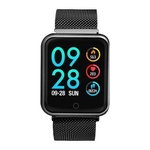 Ficha técnica e caractérísticas do produto Relógio smartwatch midi mdp-p68 bluetooth - metal preto