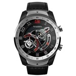 Ficha técnica e caractérísticas do produto Relógio Smartwatch Mobvoi Ticwatch PRO SXPX com GPS Integrado Prateado Couro - Ticwatch (By Mobvoi)