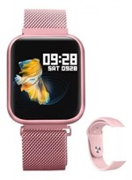 Ficha técnica e caractérísticas do produto Relógio SmartWatch Oled Pro/ P70 C/ Duas Pulseiras-rose - P70 Rose