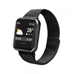 Relógio Smartwatch P68 Inteligente Ip68 Monitor De Pressão Arterial Frequência Cardíaca Impermeável Iphone Android Saúde