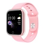 Ficha técnica e caractérísticas do produto Relógio Smartwatch P70 Rosa Monitor Cardíaco Pressão Arterial Sono Passos Android Ios - Rosa - P Smart