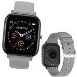 Relógio Smartwatch P8 Pulseira Inteligente Monitor Cardiaco Fitness Bluetooth - CINZA - Rts