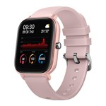 Ficha técnica e caractérísticas do produto Relógio Smartwatch P8 Tela Touch Fitness Tracker - Rosa - Superwatch