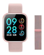 Ficha técnica e caractérísticas do produto Relógio Smartwatch P80 Android Ios Rosa - P Smart