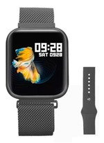 Ficha técnica e caractérísticas do produto Relógio Smartwatch P80 Plus Grafite