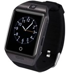 Ficha técnica e caractérísticas do produto ** Relógio Smartwatch Q18 Chip Touch - Preto