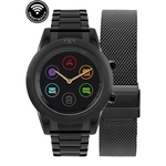 Ficha técnica e caractérísticas do produto Relógio Smartwatch Technos Connect Duo Preto Fem P01ad/4p