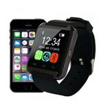 Ficha técnica e caractérísticas do produto Relogio Smartwatch U8 Bluetooth - China