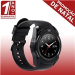 Ficha técnica e caractérísticas do produto Relógio Smartwatch V8 Original Touch Bluetooth Gear com Chip 1 de Garantia - Casa e Costura