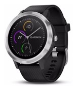 Ficha técnica e caractérísticas do produto Relogio Smartwatch Vivoactive 3 Garmin Preto Aço Inoxidável