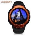 Ficha técnica e caractérísticas do produto Relógio Smartwatch ZEEPIN Blitz MTK6580 - Preto com Detalhe Laranja