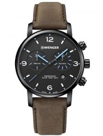 Ficha técnica e caractérísticas do produto Relógio De Pulso Social Suíço Wenger Urban Metropolitan Chrono 44mm 01.1743.112