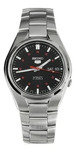 Ficha técnica e caractérísticas do produto Relógio Social Seiko 5 Automático Pulseira de Aço Snk617- K1