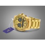 Ficha técnica e caractérísticas do produto Relógio Spaceman Masculino Dourado Analógico marca Orizom com Garantia e Nota Fiscal