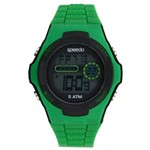 Relógio Speedo 81121G0EVNP5 - Verde e Preto - Verde - 3 - Feminino - Digital - Borracha - Speedo Relógios