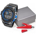 Ficha técnica e caractérísticas do produto Relógio Speedo Masculino Digital Kit 80613G0EVNP1K1