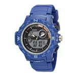 Ficha técnica e caractérísticas do produto Relógio Speedo Masculino Sport Azul 81186G0EVNP1