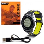 Ficha técnica e caractérísticas do produto Relógio Sportwatch Chronus Atrio Es252 GPS Bluetooth Android e IOS Monitor Cardíaco a Prova DÁgua