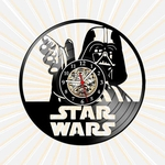 Ficha técnica e caractérísticas do produto Relógio Star Wars Darth Vader Filmes TV Nerd Geek Vinil LP