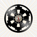 Ficha técnica e caractérísticas do produto Relógio Star Wars Roda Filmes Series TV Nerd Geek Vinil LP