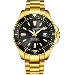 Relógio Stuhrling Original Pro Diver Watch Esportivo Coroa de Parafuso 100M Homem