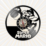 Ficha técnica e caractérísticas do produto Relógio Super Mario Yosh Games Series TV Nerd Geek Vinil LP