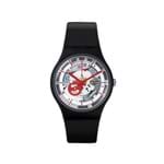 Ficha técnica e caractérísticas do produto Relógio Swatch Siliblack Masculino Suob153