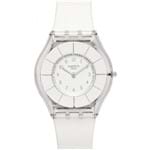Ficha técnica e caractérísticas do produto Relógio Swatch White Classiness - SFK360